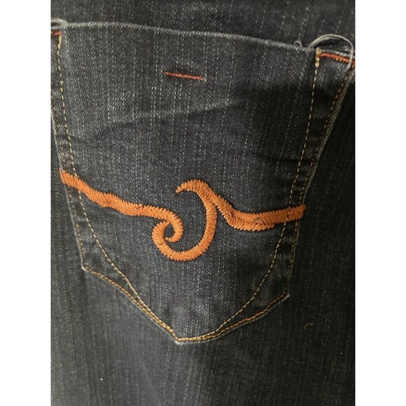 Not Your Daughters Jeans NYDJ  Size 12 Medium Wash Denim Straight Leg - Picture 11 of 12